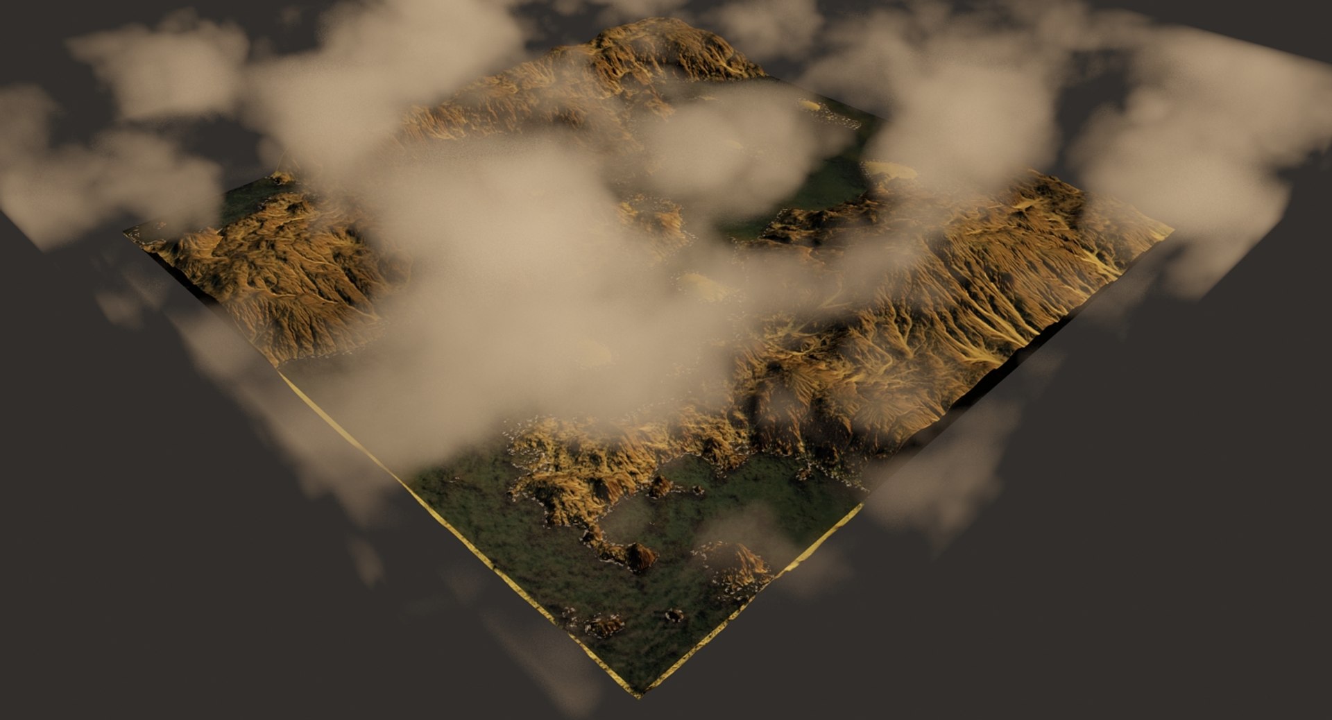 3D Model Terrain River - TurboSquid 1203917