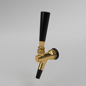 interior beer faucet gold model