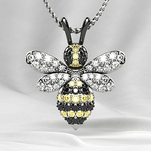 Bee Gold Pendant