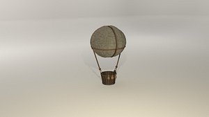 3D model Hot air balloon