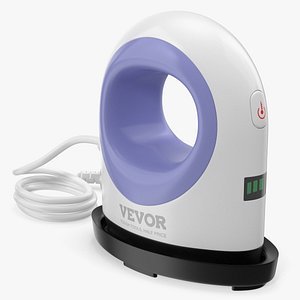 VEVOR Portable Heat Press Machine White Purple