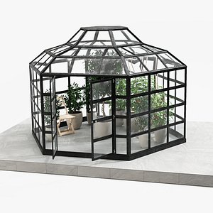 Greenhouse hexagon model