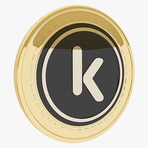 Kcash Cryptocurrency Gold Coin
