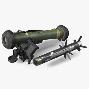 Anti Tank Missile FGM-148 Javelin Set