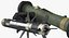 3d anti tank missile fgm-148 model
