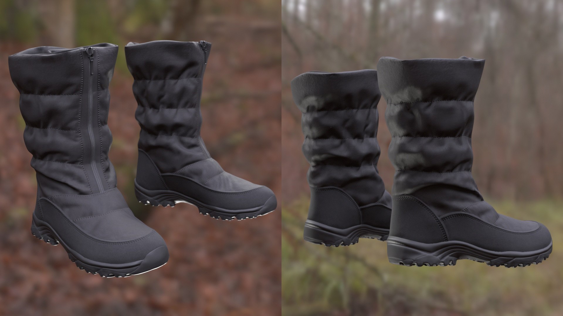 3D Boots 191 - All MH Bodies UE5 Skeletons - Rigged - TurboSquid 2323836