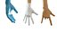 gloved medical hand