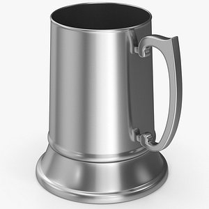 Steel Beer Stein 3D