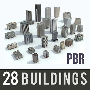 3D office buildings - 28