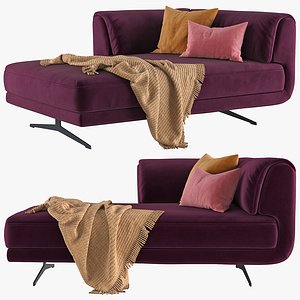 Daybed Marsala 3D model