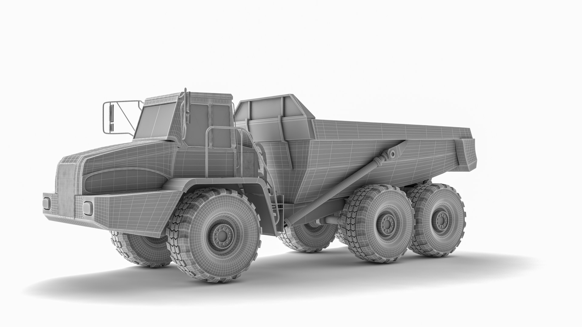 3D Industrial Dump Truck - TurboSquid 2135876