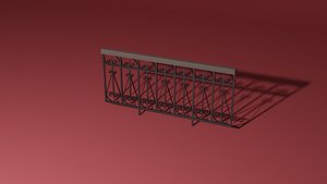 3D Balcony fence