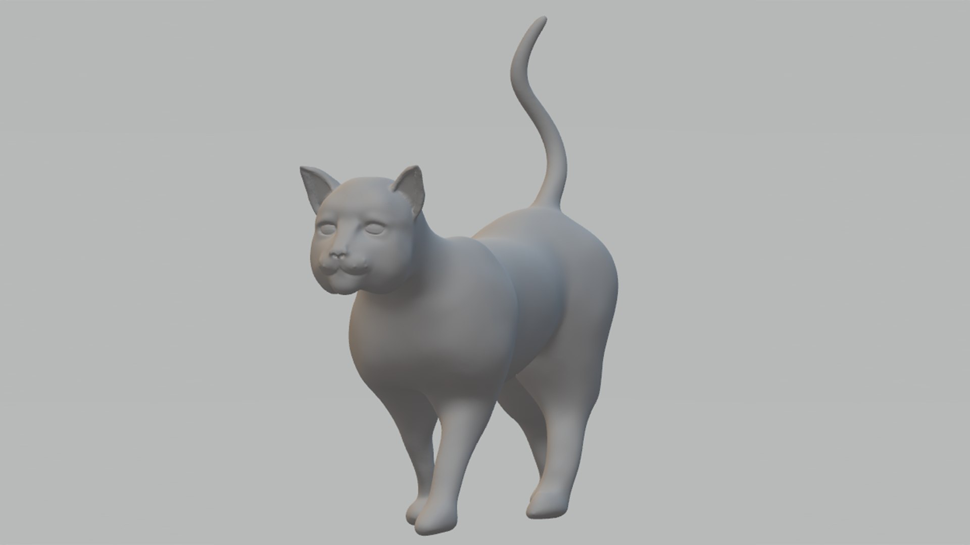 3D CAT POSE - TurboSquid 2131423