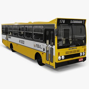 Ciferal Padron Alvorada III 1991 MB 1318 Real 3D model