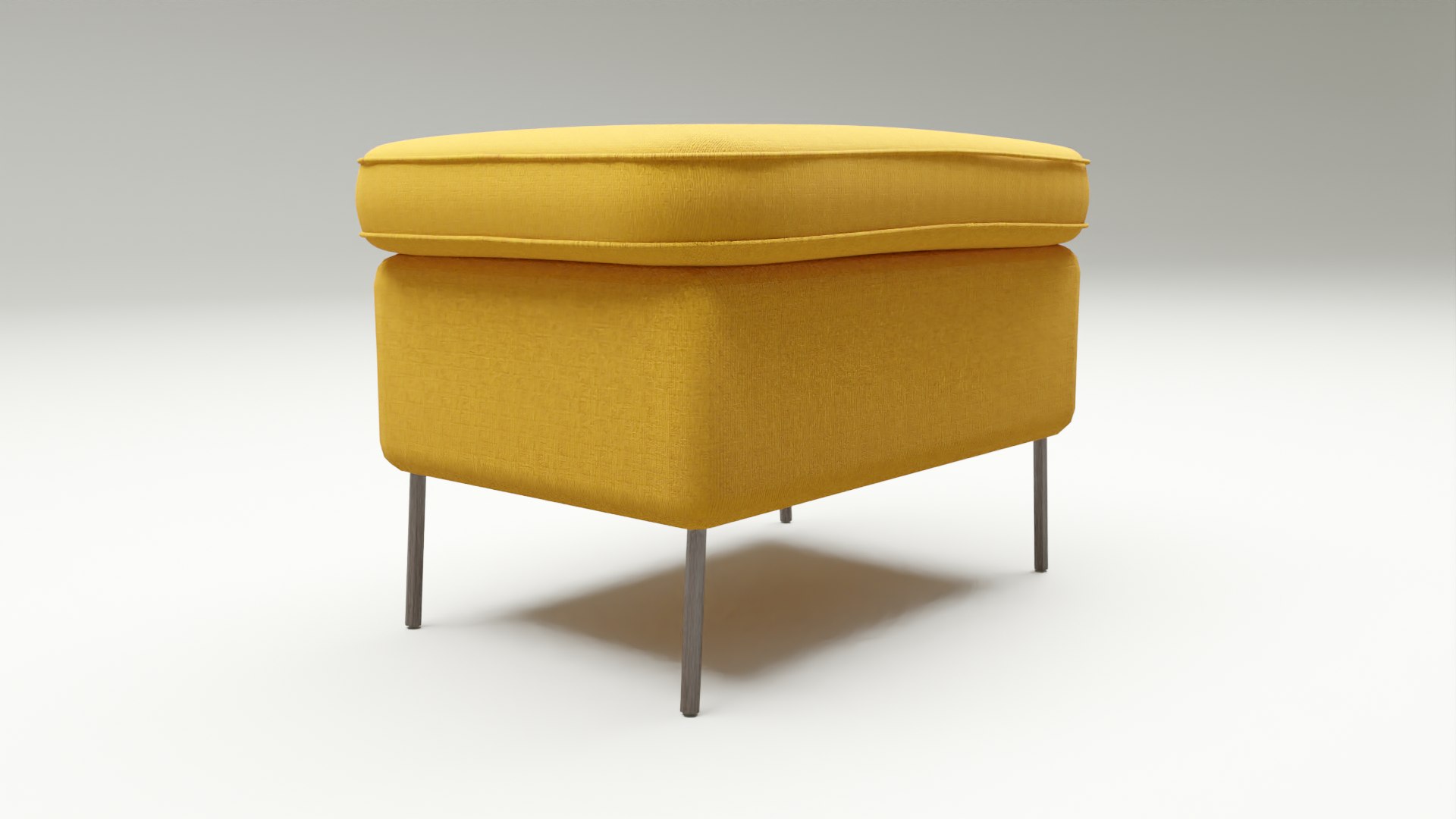 3D Modern Chic Yellow Ottoman model TurboSquid 2169957 3D Modern Chic Yellow Ottoman model TurboSquid 2169957