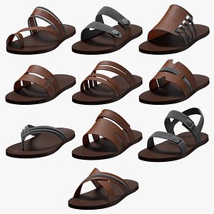 3D 10 male sandals