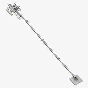 3D Cellphone Tower Monopole model
