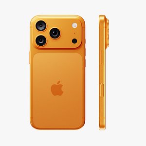 iPhone 17 Pro Cosmic Orange model