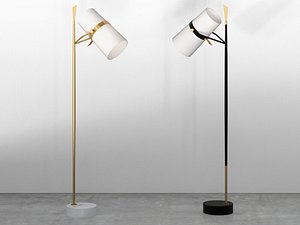 3D yasmin floor lamp