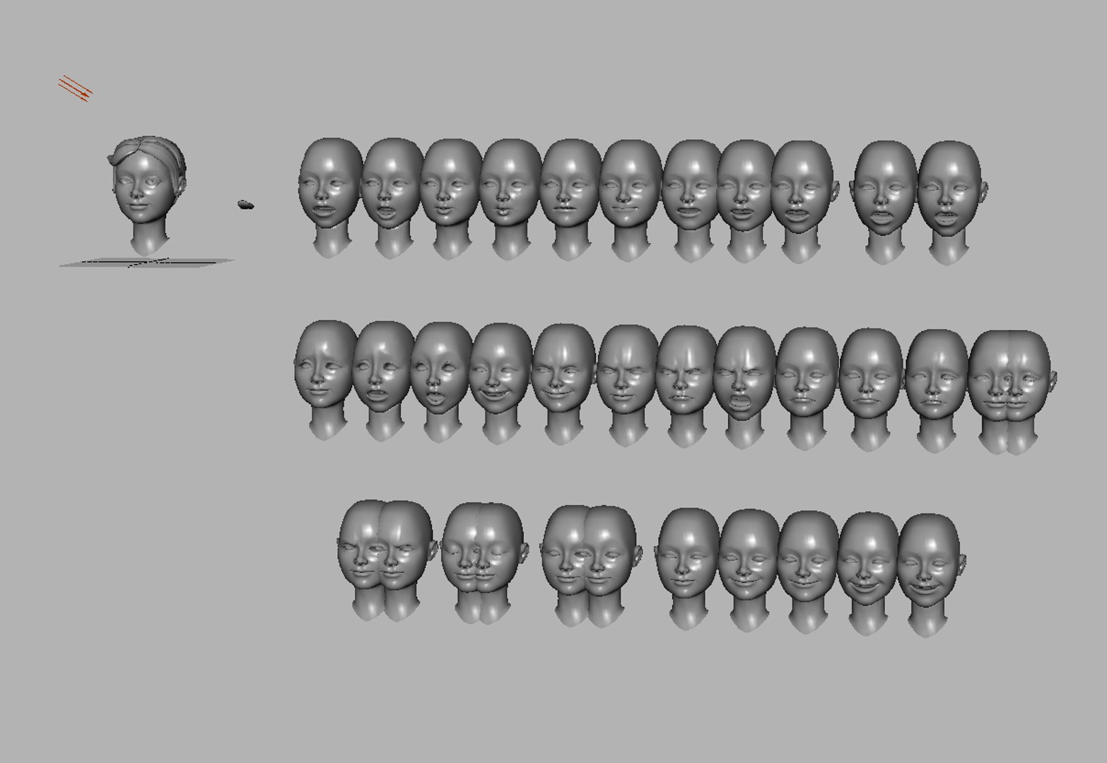 3ds Max Girl Morphs