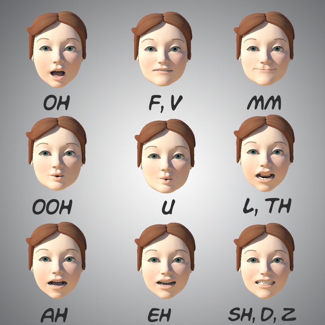 3ds Max Girl Morphs