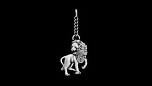 Lion key holder