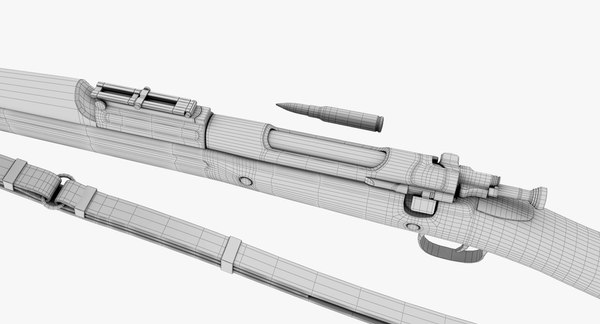 modelo 3d Fusil Springfield M1903 - TurboSquid 2054872