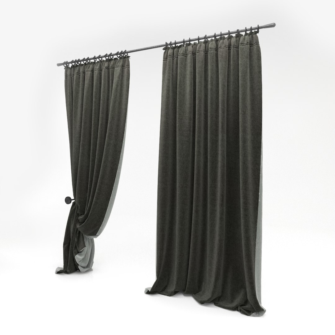 3d Model Curtains