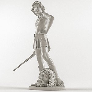 3D andrea del verrocchio - model