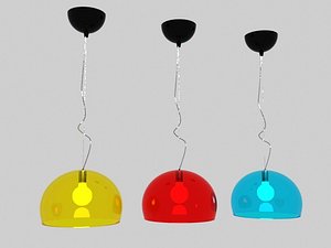 kartell fly light 3D model