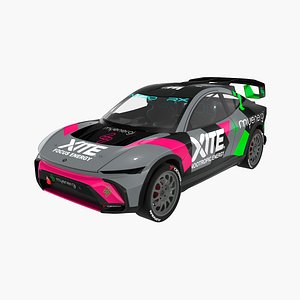3D FC1-X Electric Rallycross SUV Kris Meeke Xite Energy Racing Team