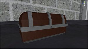 free fbx model chest medieval