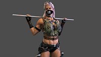 Post Apocalyptic Female Warrior