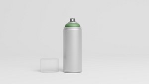 3D model spraycan