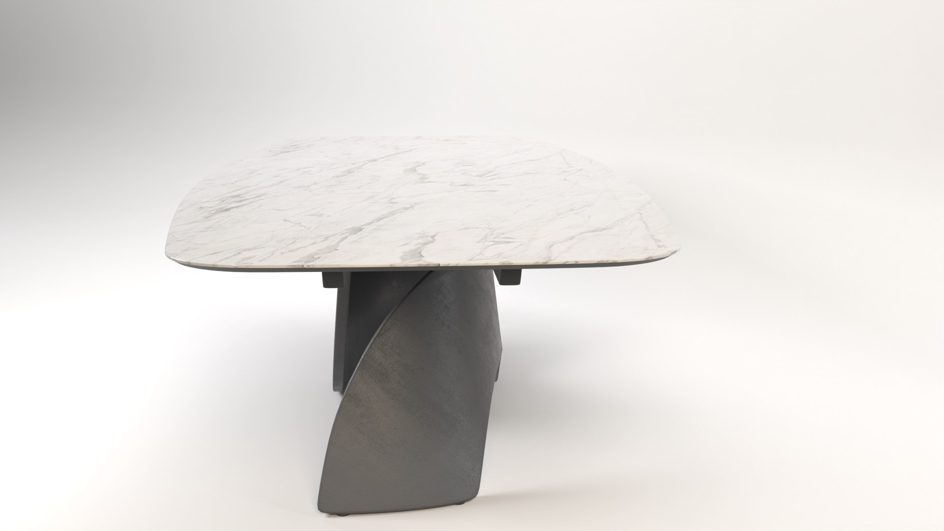 Seashell Dining Table Model - TurboSquid 2057142