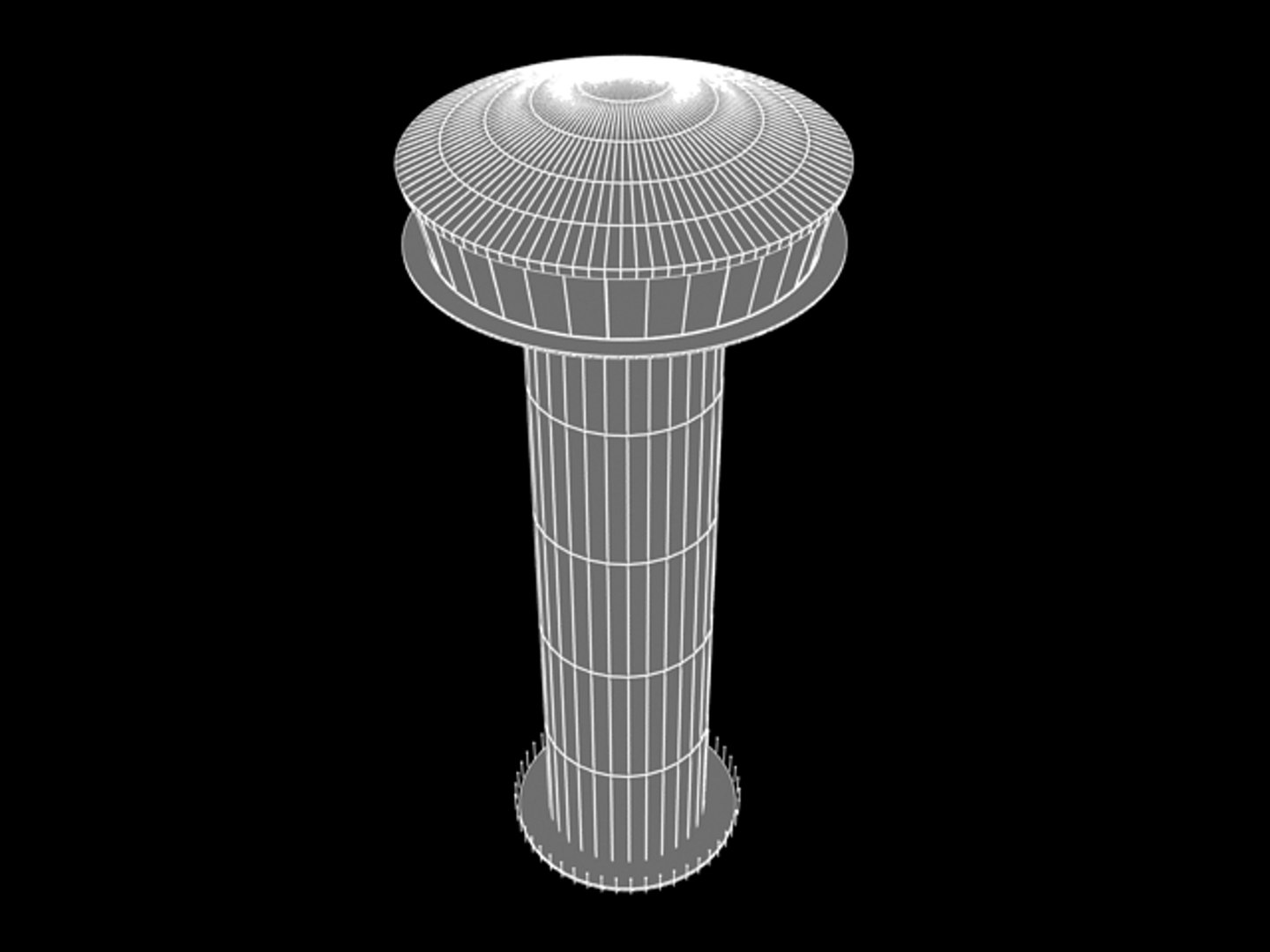 3d Model Revolving Restaurant