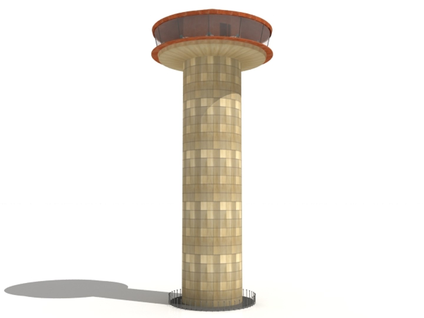 3d Model Revolving Restaurant