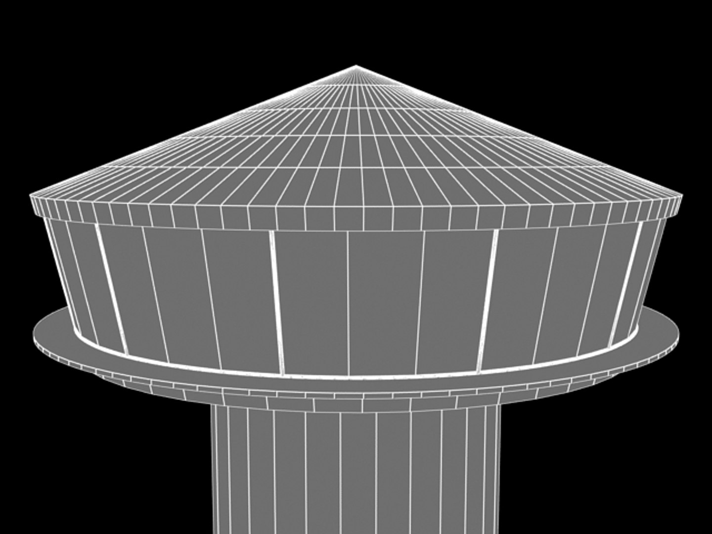 3d Model Revolving Restaurant