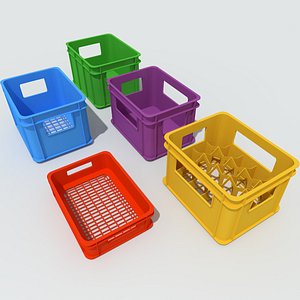 Plastic crate