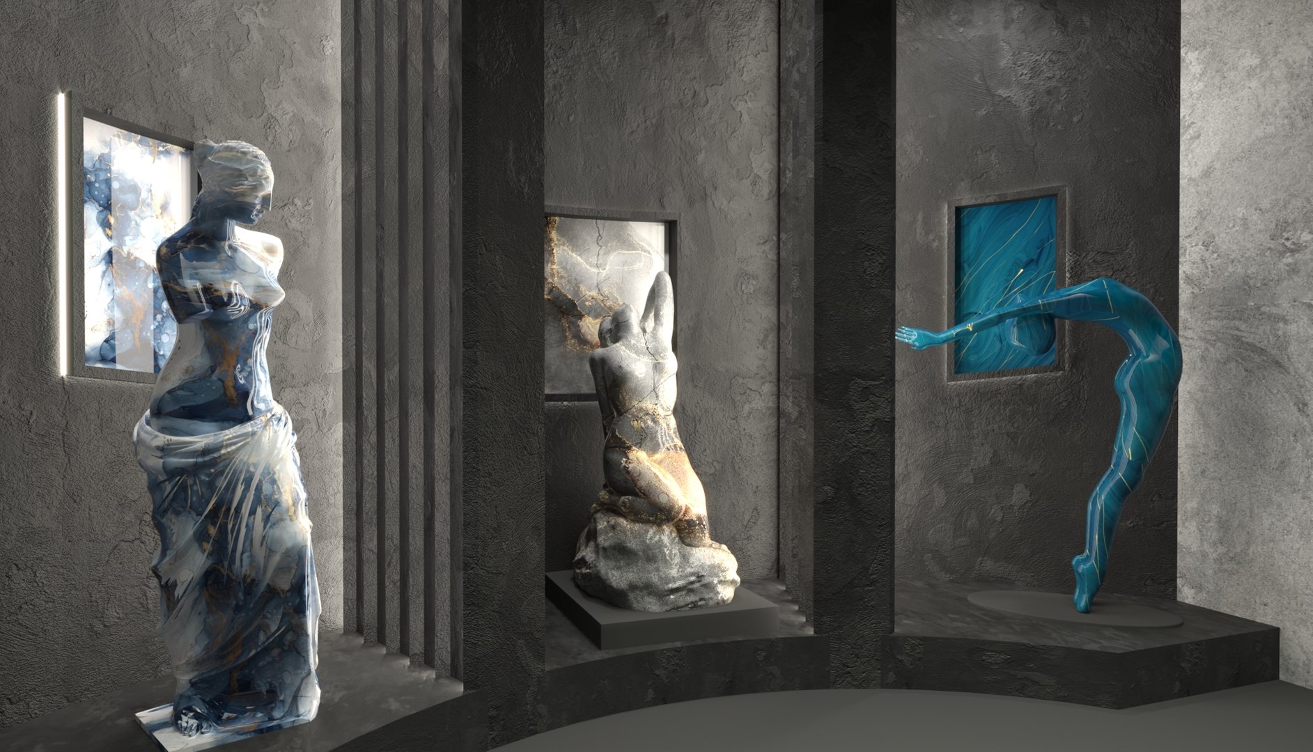3D Art Scene Model - TurboSquid 1843662