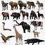 Paquete de animales definitivo: 17 especies, totalmente equipado y listo para jugar con pelaje.