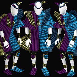 Harlequin MensConceptual Costume