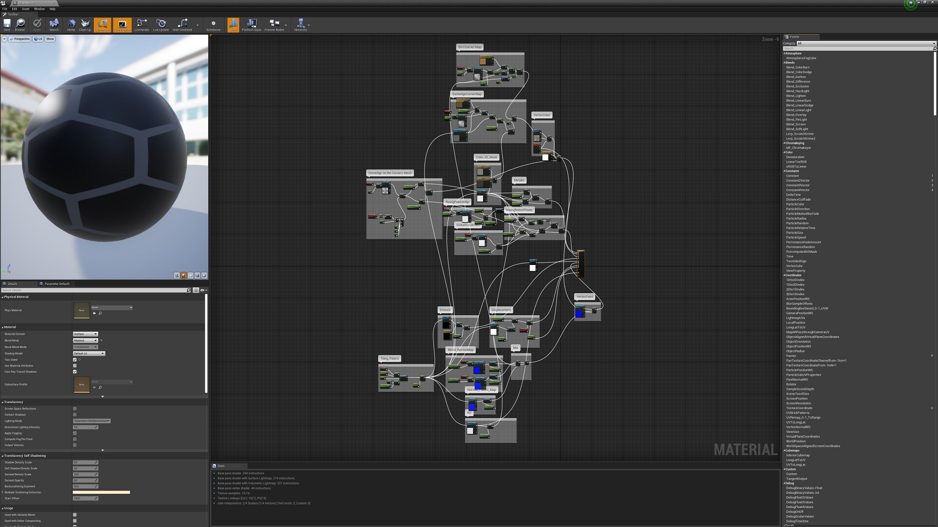 3D Sci-fi Space Materials Unreal Engine 4 Model - TurboSquid 2059328