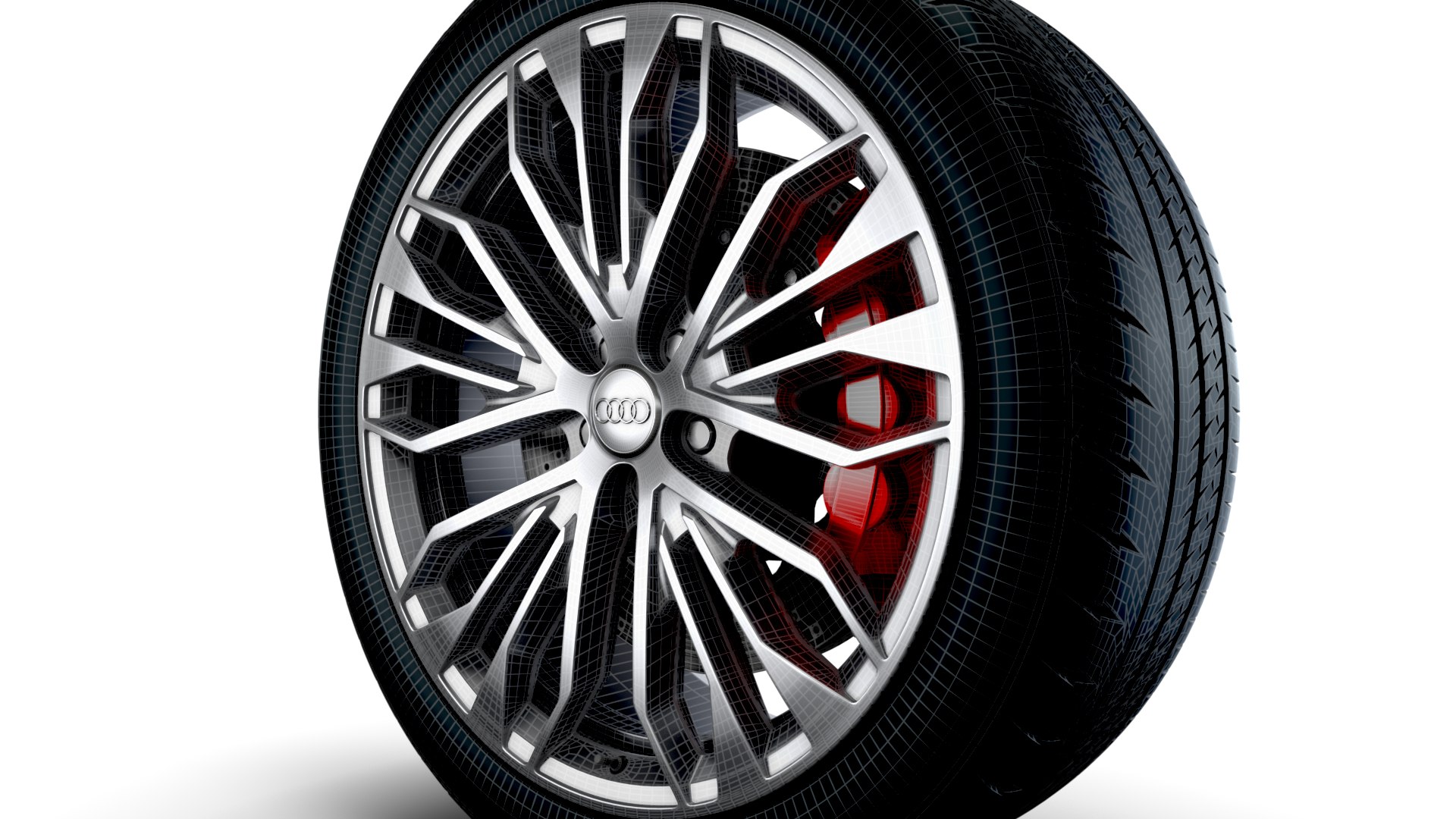 3D Audi R8 RS Wheel - TurboSquid 2021714