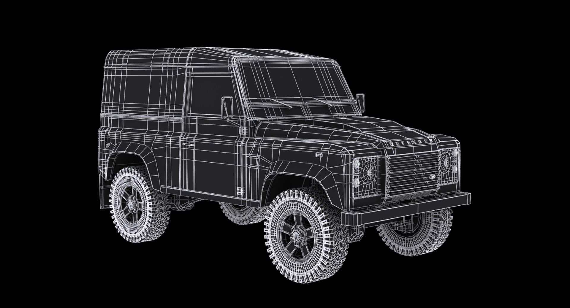max land rover defender 90