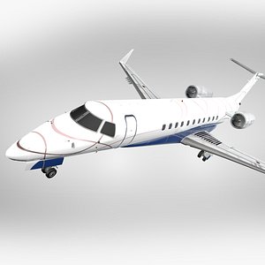 ABS JETS OK-SLN EMBRAER 135BJ Legacy 600 L2196 3D model