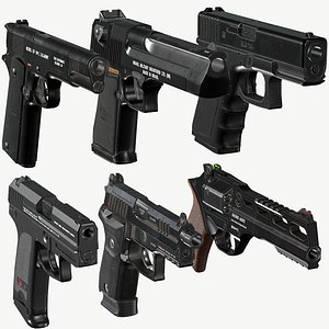 pistols pack glock hk model