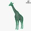 Niedrige Polygiraffe