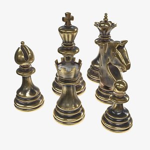 chess piece 3D model