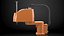 Brazo de robot industrial aparejado